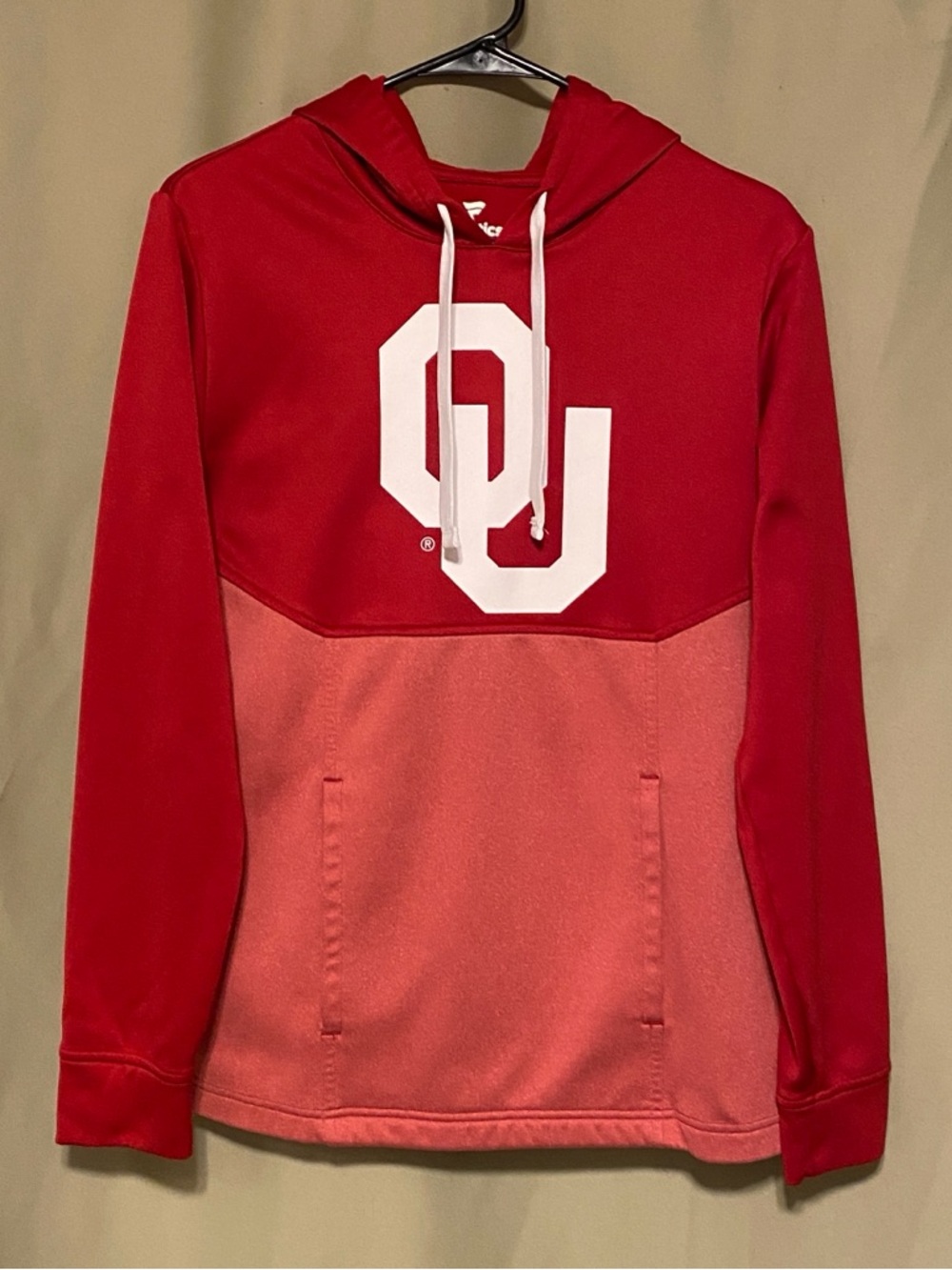 Oklahoma Soooners Fanatics Crimson Winter Camp Pullover Hoodie Men’s S
